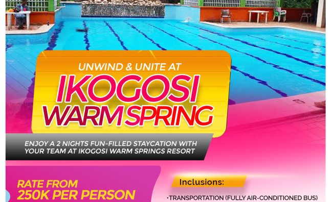 ICTEL EXPO TRAVEL – IKOGOSI WARM SPRING