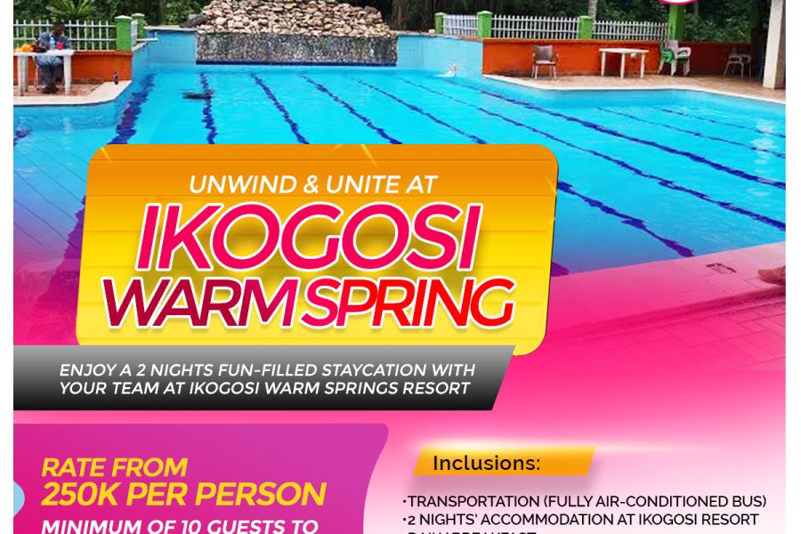 ICTEL EXPO TRAVEL – IKOGOSI WARM SPRING