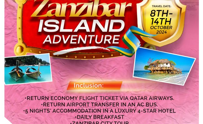 ICTEL EXPO TRAVEL – ZANZIBAR ISLAND ADVENTURE