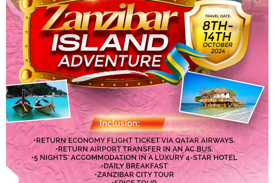 ICTEL EXPO TRAVEL – ZANZIBAR ISLAND ADVENTURE